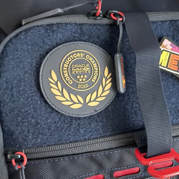 Oracle Red Bull Racing Backpack Built For Athletes Large Roll Top Gym Travel Bag - Picture 6 of 16